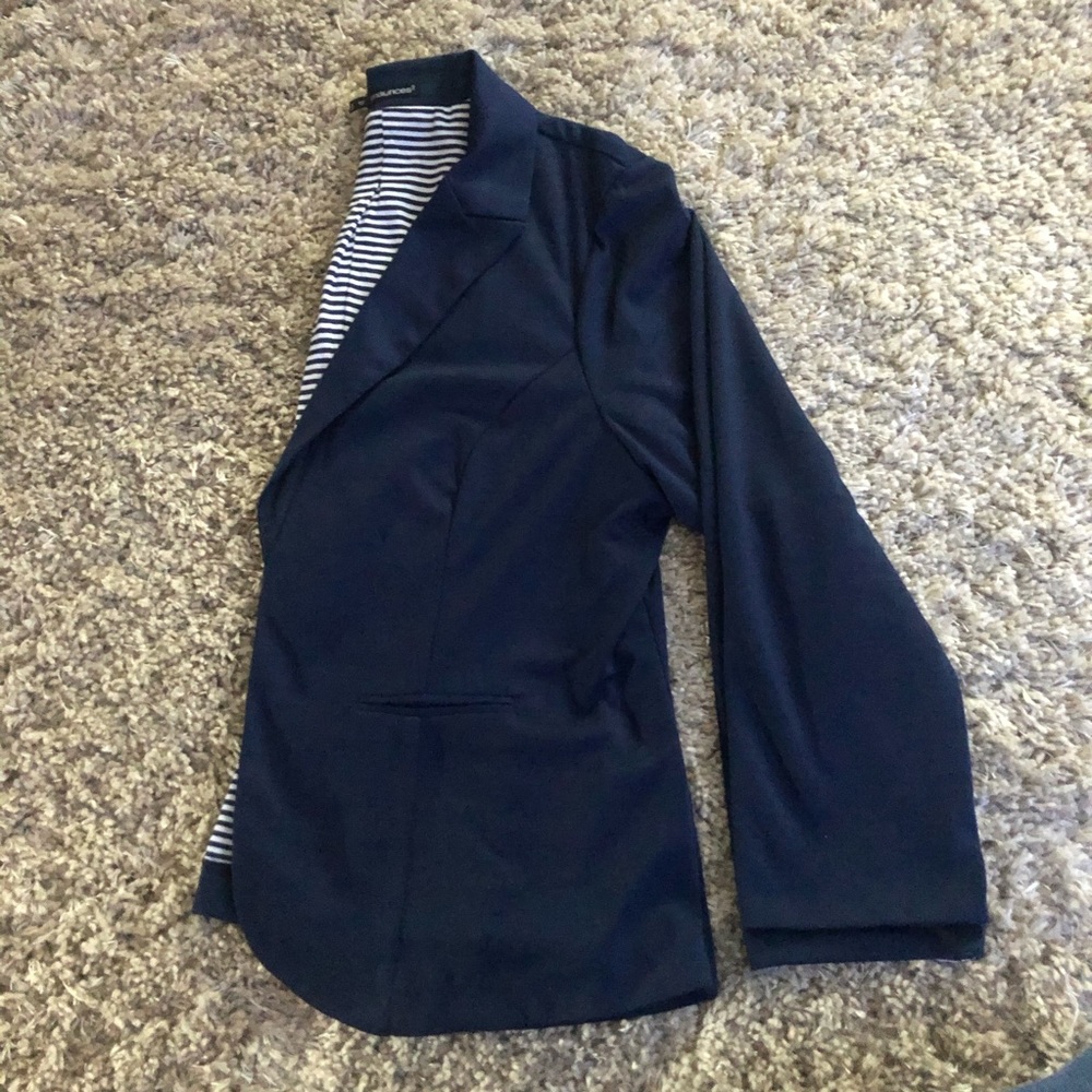 Maurices Navy Blazer Plus Size 3
